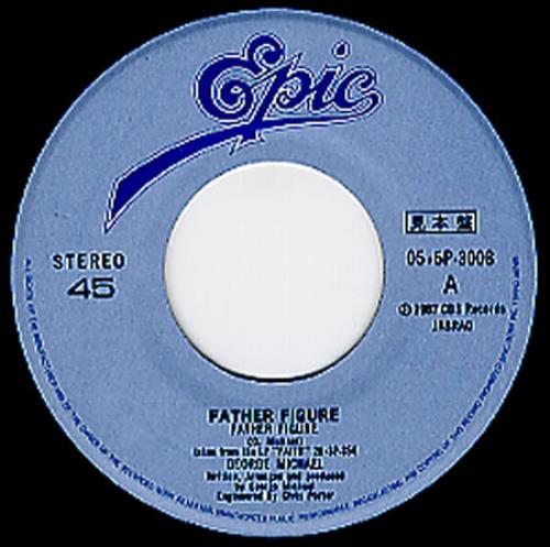 George Michael Father Figure 7" vinyl single (7 inch record / 45) Japanese GEO07FA201901