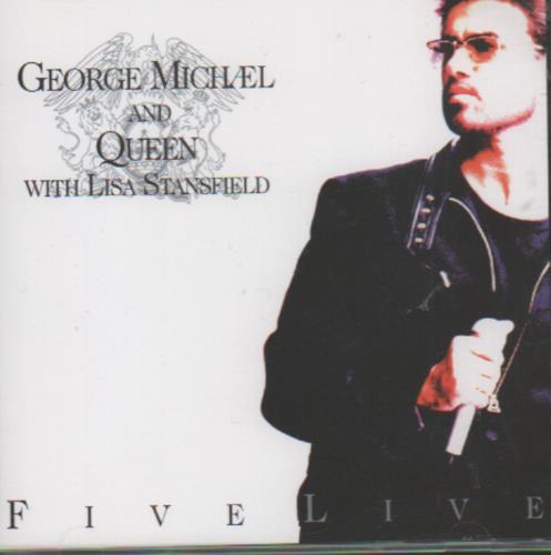 George Michael Five Live - 6-track CD single (CD5 / 5") Dutch GEOC5FI91739