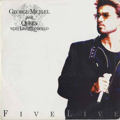 George Michael Five Live 12" vinyl single (12 inch record / Maxi-single) Colombian GEO12FI264215