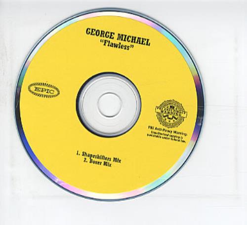 George Michael Flawless CD-R acetate US GEOCRFL323266