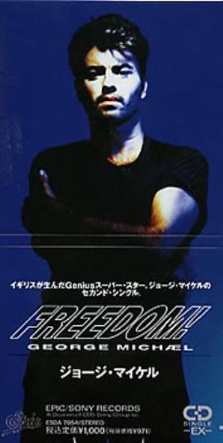 George Michael Freedom! 3" CD single (CD3) Japanese GEOC3FR224489