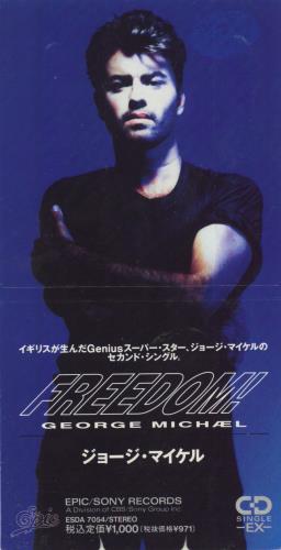 George Michael Freedom 3" CD single (CD3) Japanese GEOC3FR107443