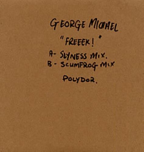 George Michael Freeek! 12" vinyl single (12 inch record / Maxi-single) UK GEO12FR210192