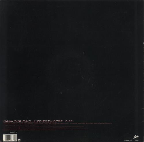 George Michael Heal The Pain 12" vinyl single (12 inch record / Maxi-single) UK GEO12HE45423