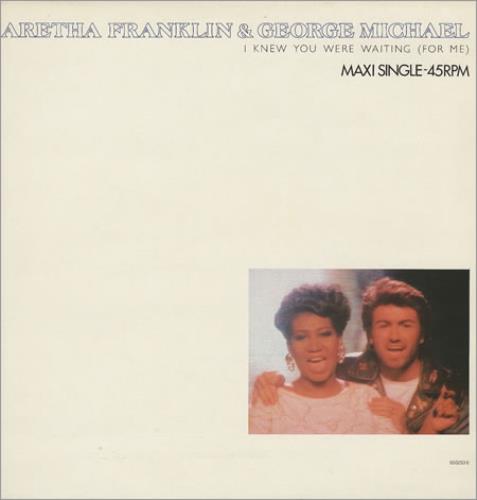 George Michael I Knew You Were Waiting (For Me) 12" vinyl single (12 inch record / Maxi-single) Dutch GEO12IK356829
