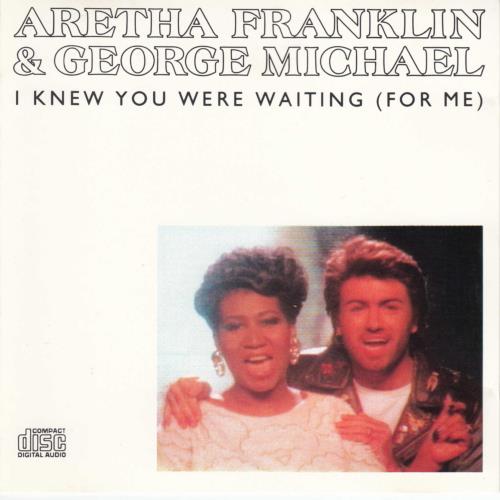 George Michael I Knew You Were Waiting For Me CD single (CD5 / 5") US GEOC5IK101129