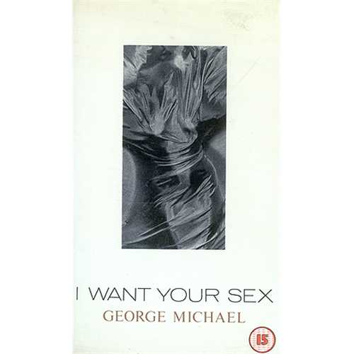 George Michael I Want Your Sex video (VHS or PAL or NTSC) UK GEOVIIW55530