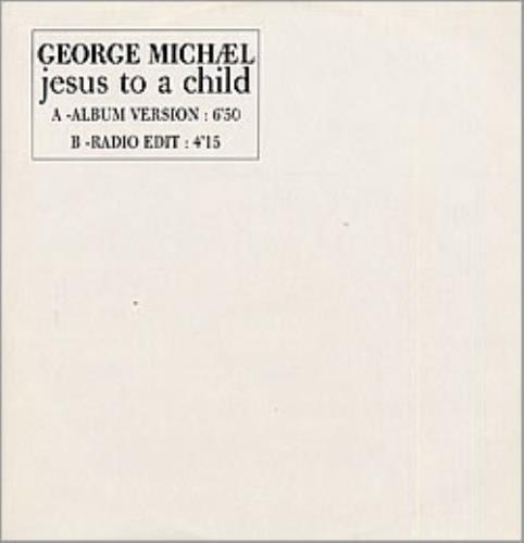 George Michael Jesus To A Child 12" vinyl single (12 inch record / Maxi-single) French GEO12JE80123