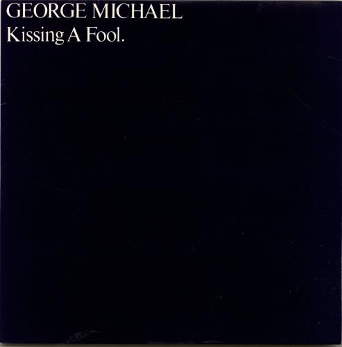 George Michael Kissing A Fool 7" vinyl single (7 inch record / 45) Spanish GEO07KI144237