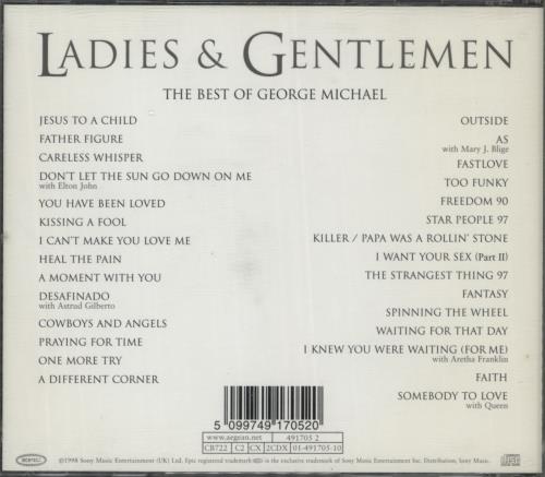 George Michael Ladies & Gentlemen 2 CD album set (Double CD) UK GEO2CLA126294