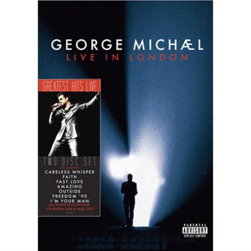 George Michael Live In London DVD UK GEODDLI490949