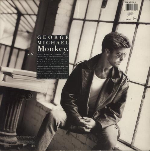 George Michael Monkey 12" vinyl single (12 inch record / Maxi-single) Dutch GEO12MO188022