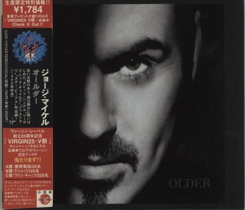 George Michael Older + Slipcase CD album (CDLP) Japanese GEOCDOL211360