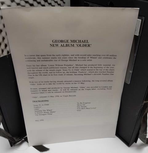 George Michael Older - Autographed box set UK GEOBXOL678249