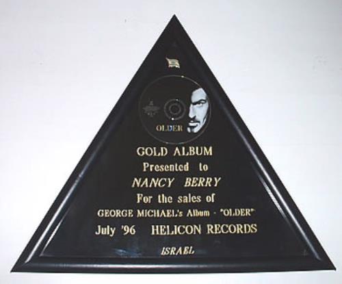 George Michael Older award disc Israeli GEOAWOL309225
