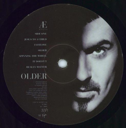 George Michael Older vinyl LP album (LP record) UK GEOLPOL789233