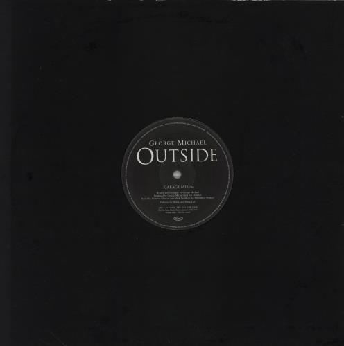 George Michael Outside - Promo #1 12" vinyl single (12 inch record / Maxi-single) UK GEO12OU755752