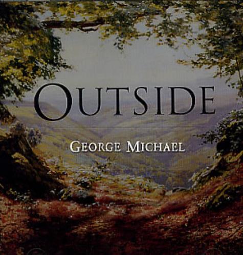 George Michael Outside CD single (CD5 / 5") Australian GEOC5OU122017