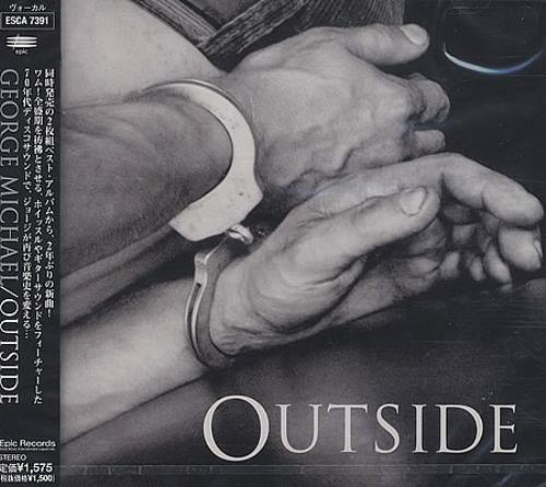 George Michael Outside CD single (CD5 / 5") Japanese GEOC5OU148249