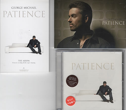 George Michael Patience CD album (CDLP) Korean GEOCDPA310690