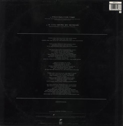 George Michael Praying For Time 12" vinyl single (12 inch record / Maxi-single) UK GEO12PR17813