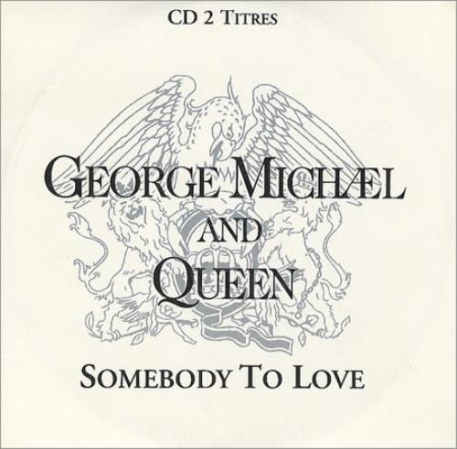 George Michael Somebody To Love CD single (CD5 / 5") French GEOC5SO199758