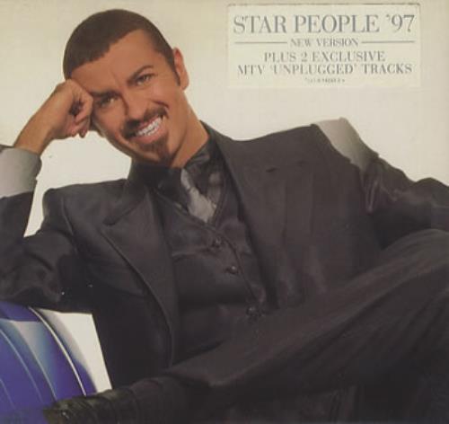 George Michael Star People CD single (CD5 / 5") UK GEOC5ST84779