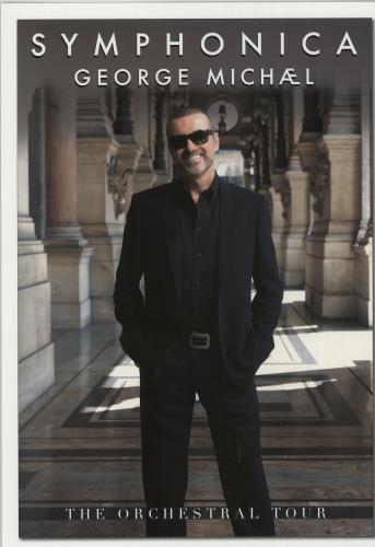 George Michael Symphonica poster UK GEOPOSY645776