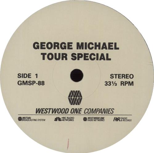 George Michael Tour Special vinyl LP album (LP record) US GEOLPTO149490