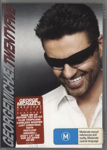 George Michael Twenty Five DVD Australian GEODDTW847817