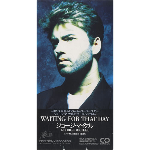 George Michael Waiting For That Day 3" CD single (CD3) Japanese GEOC3WA102290