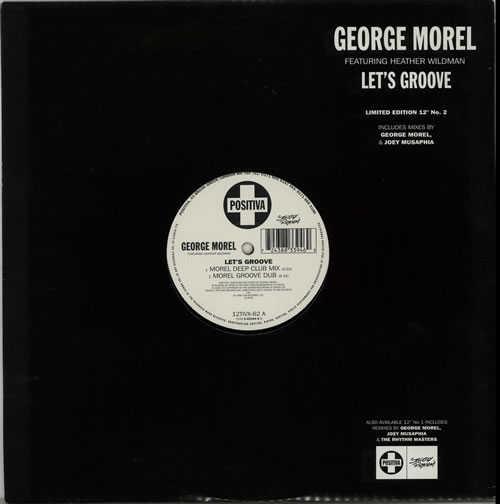 George Morel Let's Groove 12" vinyl single (12 inch record / Maxi-single) UK G6512LE630068