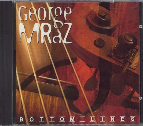 George Mraz Bottom Lines CD album (CDLP) US 3Z4CDBO772706