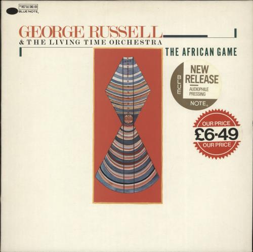George Russell The African Game vinyl LP album (LP record) French 0GRLPTH470341