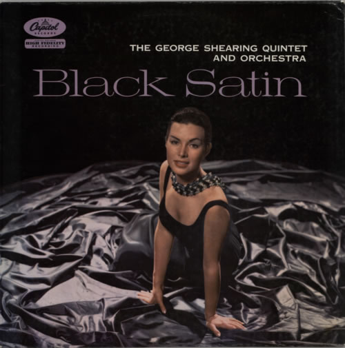 George Shearing Black Satin vinyl LP album (LP record) UK GSGLPBL602696