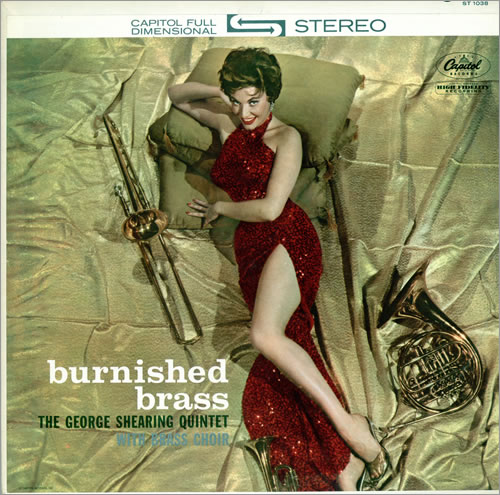 George Shearing Burnished Brass vinyl LP album (LP record) US GSGLPBU475086