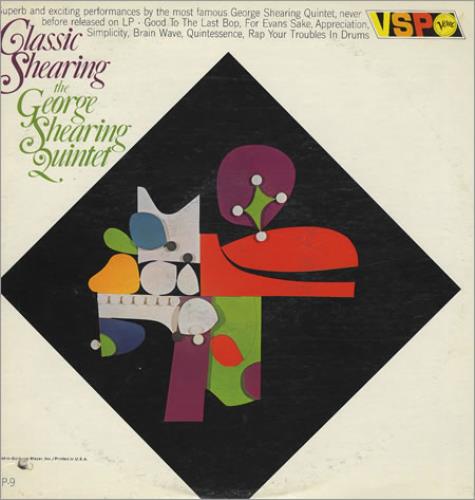 George Shearing Classic Shearing vinyl LP album (LP record) US GSGLPCL361686