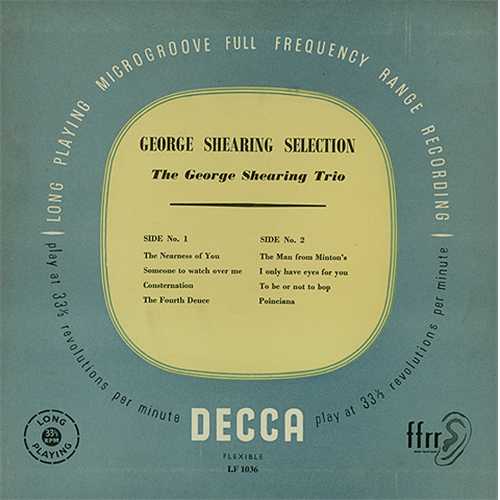 George Shearing George Shearing Collection 10" vinyl single (10 inch record) UK GSG10GE408881