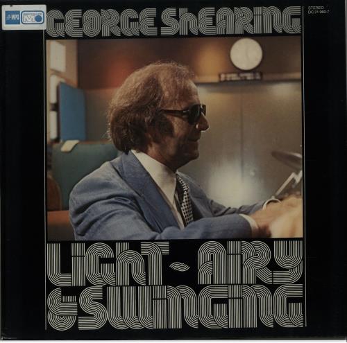 George Shearing Light, Airy And Swinging vinyl LP album (LP record) German GSGLPLI643127