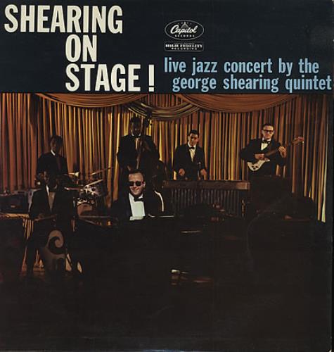George Shearing Shearing On Stage! vinyl LP album (LP record) UK GSGLPSH409079