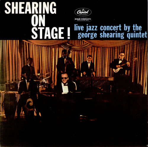 George Shearing Shearing On Stage! vinyl LP album (LP record) Dutch GSGLPSH512865