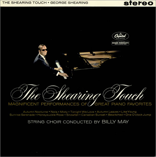 George Shearing The Shearing Touch vinyl LP album (LP record) UK GSGLPTH474983