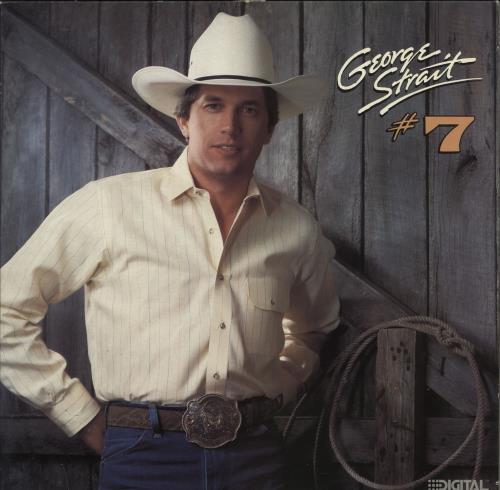 George Strait #7 vinyl LP album (LP record) UK GAILP720453