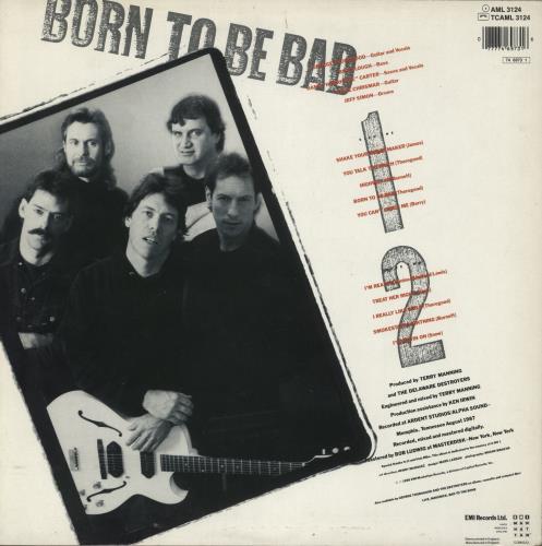 George Thorogood Born To Be Bad vinyl LP album (LP record) UK GTHLPBO287053