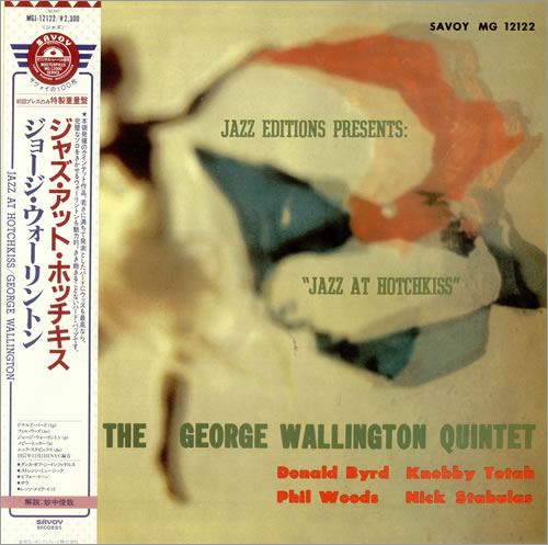 George Wallington Jazz At Hotchkiss vinyl LP album (LP record) Japanese GWGLPJA489275