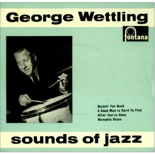 George Wettling Sounds Of Jazz 7" vinyl single (7 inch record / 45) UK GWE07SO424008