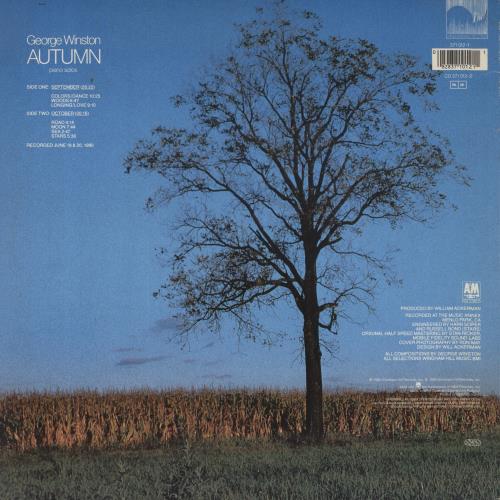 George Winston Autumn vinyl LP album (LP record) German GF2LPAU560167