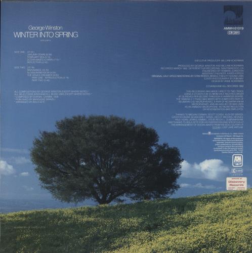 George Winston Winter Into Spring vinyl LP album (LP record) Dutch GF2LPWI892632