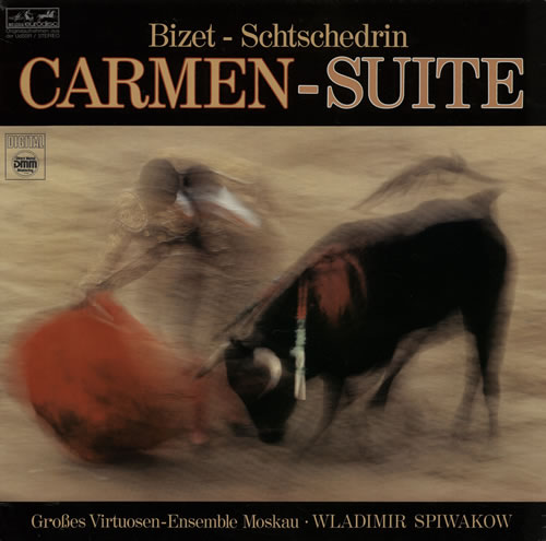 Georges Bizet Carmen-Suite vinyl LP album (LP record) German BZTLPCA635532