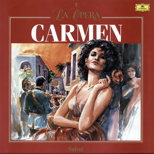 Georges Bizet Carmen vinyl LP album (LP record) Spanish BZTLPCA565331